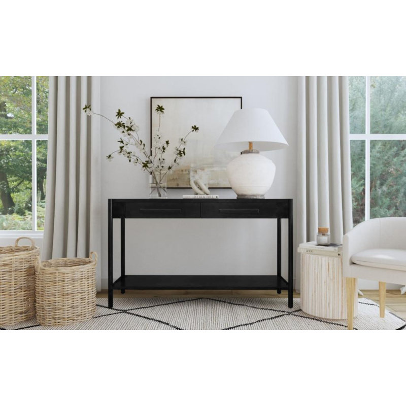 Joss & Main Denzel 58'' Wooden Console Table & Reviews | Wayfair
